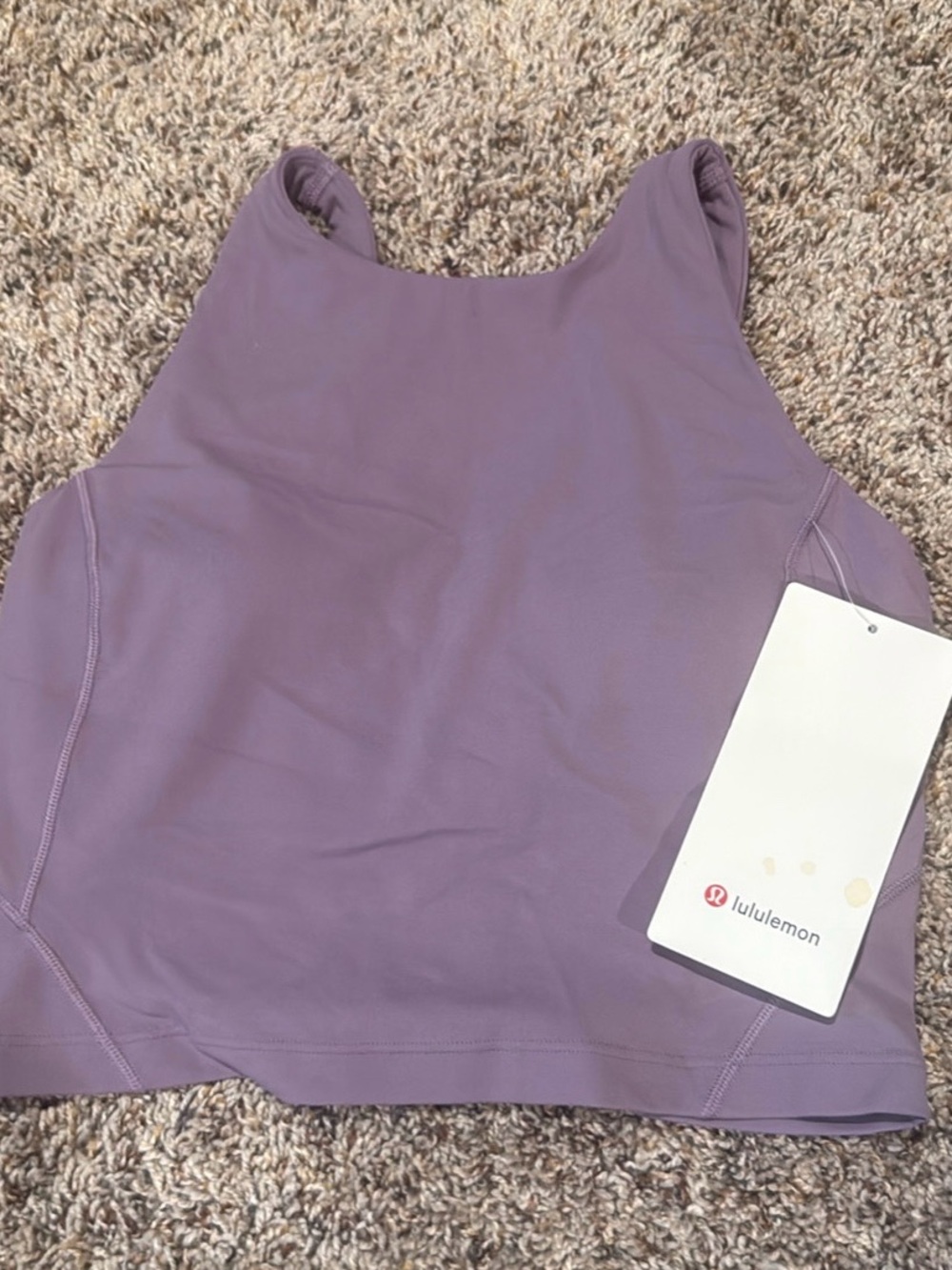 lululemon athletica Lilac High-Neck Cropped Tank